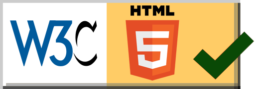 Valid HTML 5!